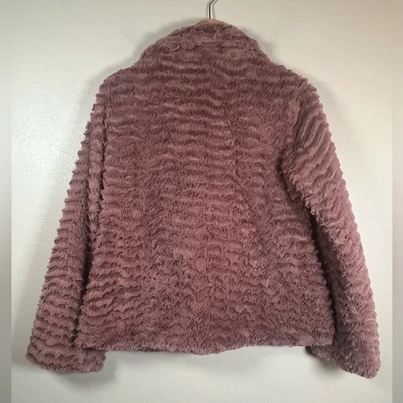 Patagonia Pelage Fleece Wide Collar Outdoor Jacket Faux Fur Size small - Picture 2 of 11